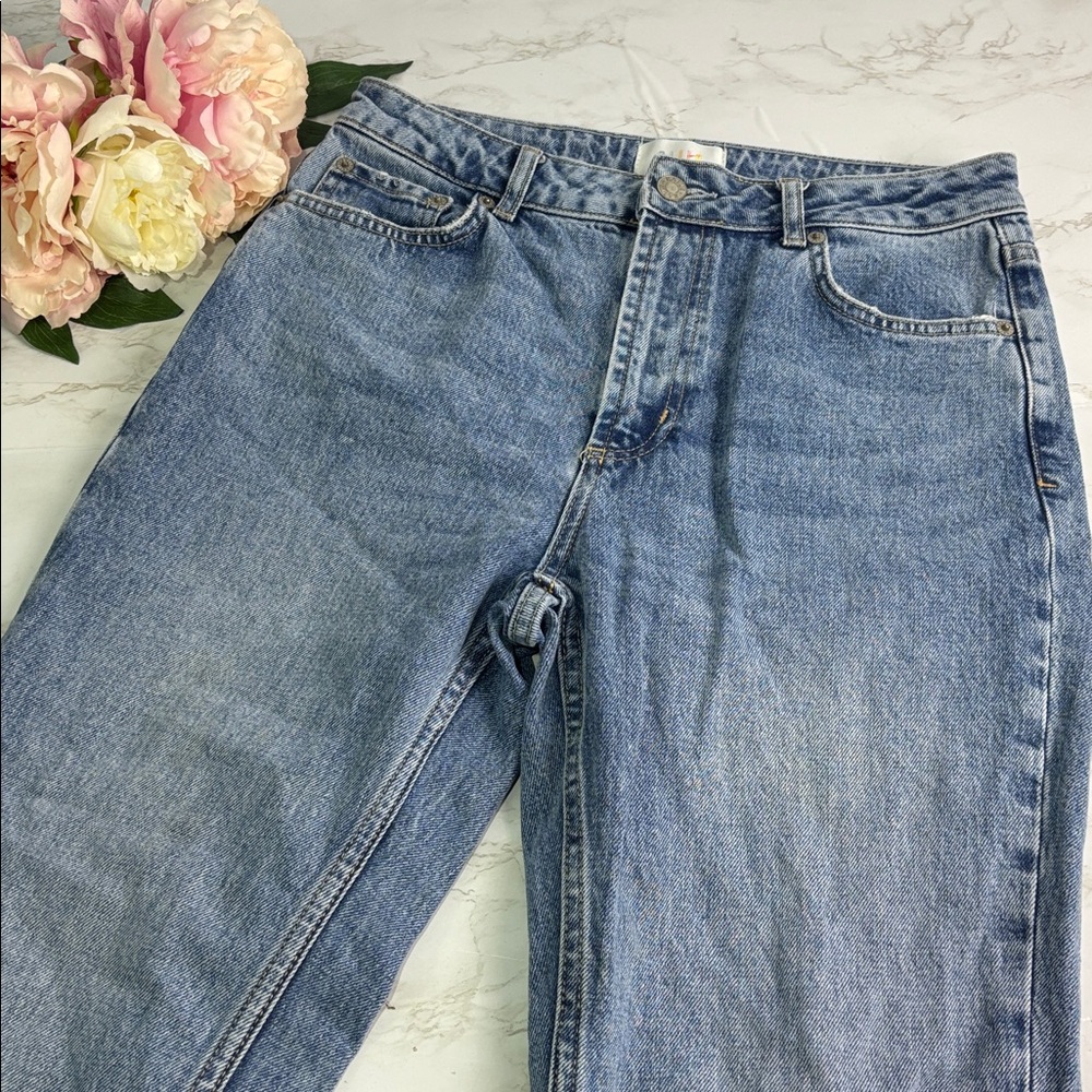 Rails The Sunset High Rise Slim Flare Jeans | Light Blue Denim Women’s Size 28
